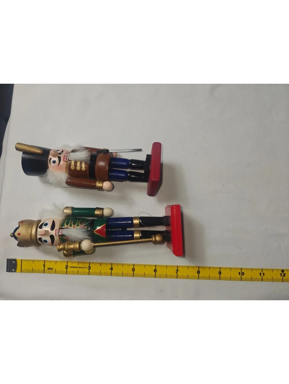 (TWO) Nutcrackers Soldiers in Uniforms